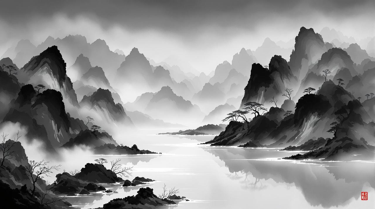 H漫资源专题：水墨丹青 · 国风美学 - 以墨为骨，以韵为魂